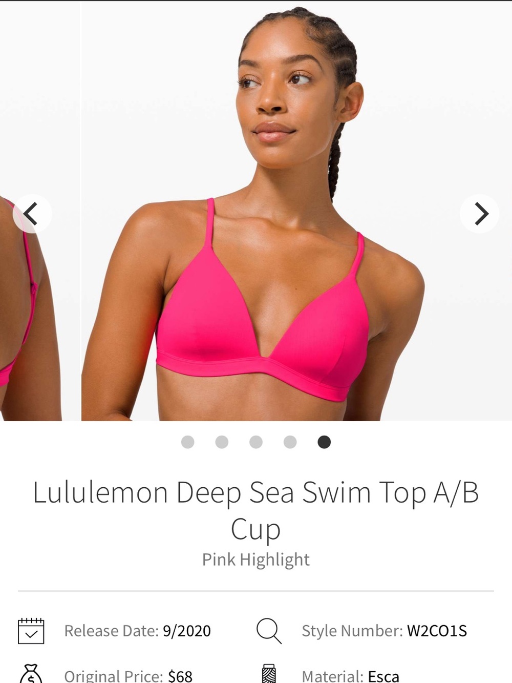 lulu swim top
